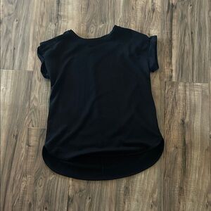 Cupio Black Short Sleeve Top